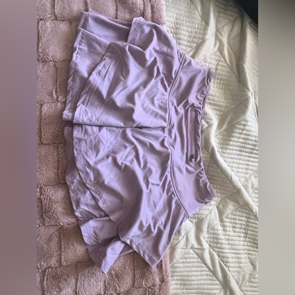Lavender tennis skirt